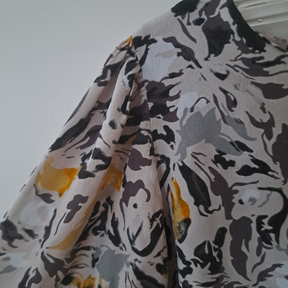 Fransa Langarm hedge mix blouse - Picture 6 of 11